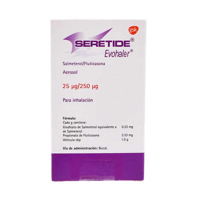 Seretide Evohaler 25 / 250Mcg 120Dosis Aer