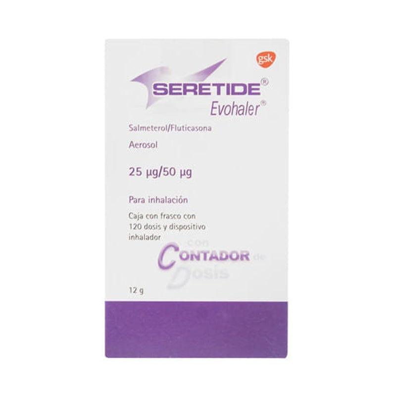 Seretide Evohaler 25 / 50Mcg 120 Dosis Aer