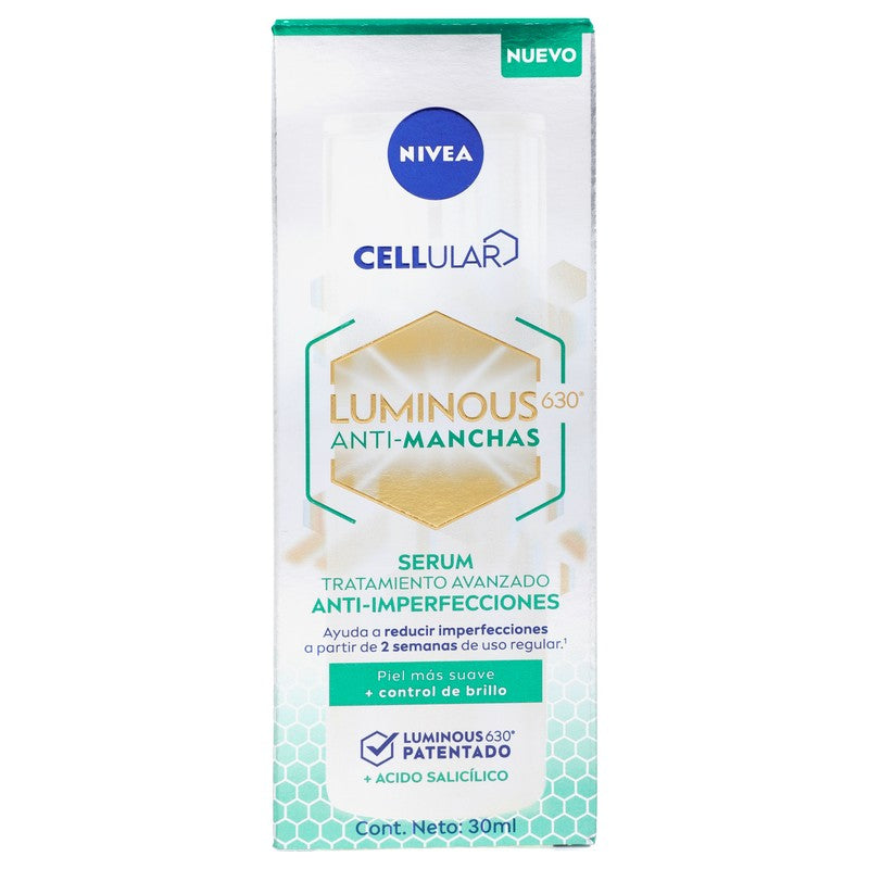 Serum Nivea Luminous 630 Antimanchas 30 Ml 4006000017396