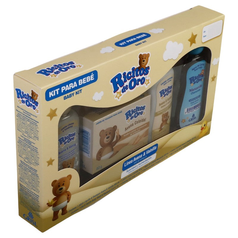 Set 4 Piezas Ricitos De Oro Avena Vainilla 7501022141571 2
