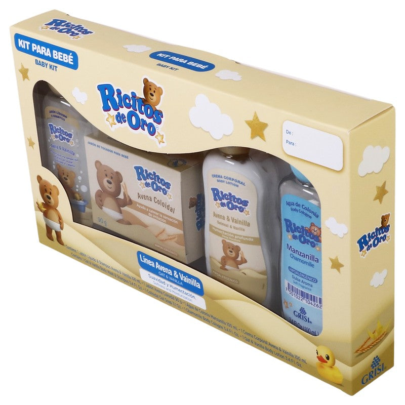 Set 4 Piezas Ricitos De Oro Avena Vainilla 7501022141571 4