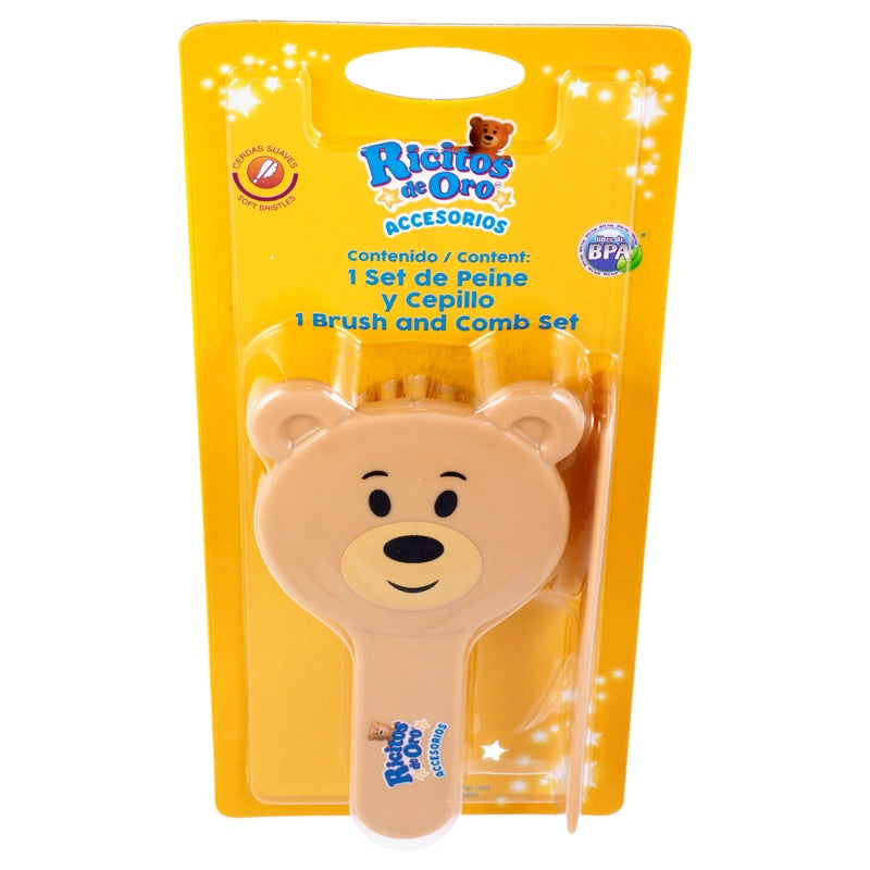 Set De Peine Y Cepillo Ricitos De Oro perfil 2