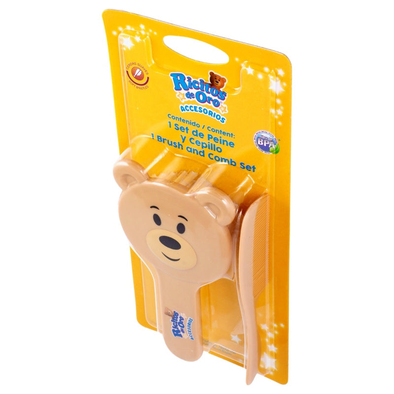 Set De Peine Y Cepillo Ricitos De Oro perfil 3
