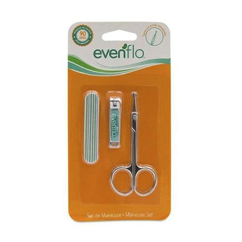 Set Evenflo Manicure Bebé 3 Piezas 7501027552662