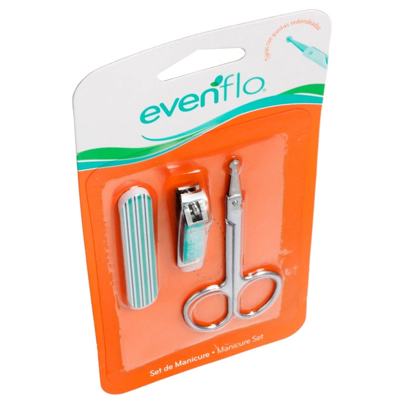 Set Evenflo Manicure Bebé 3 Piezas 7501027552662 perfil 2