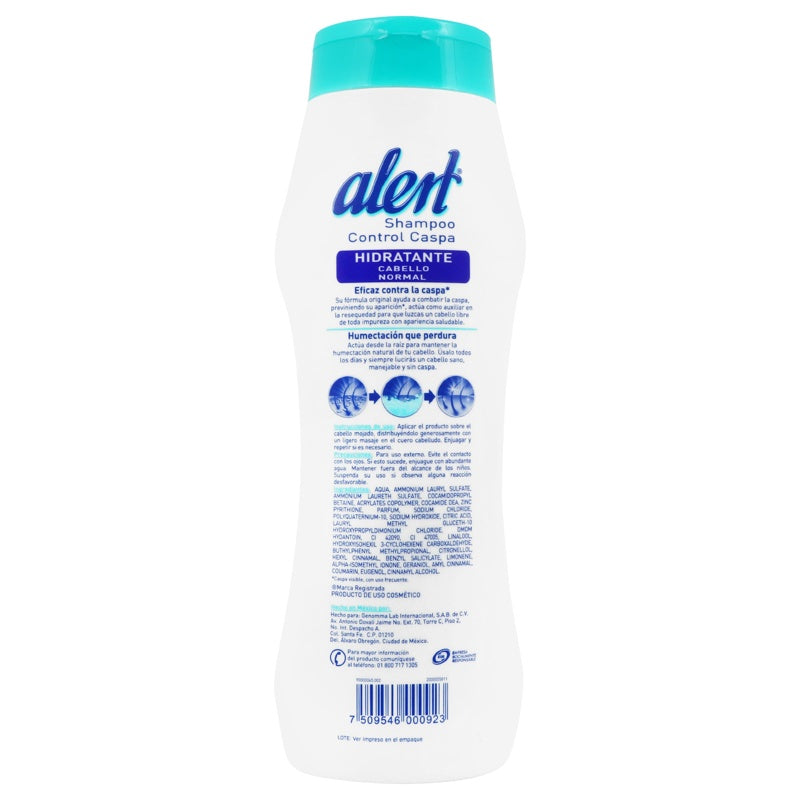 Shampoo Alert Control Caspa Hidra 700 Ml perfil 4