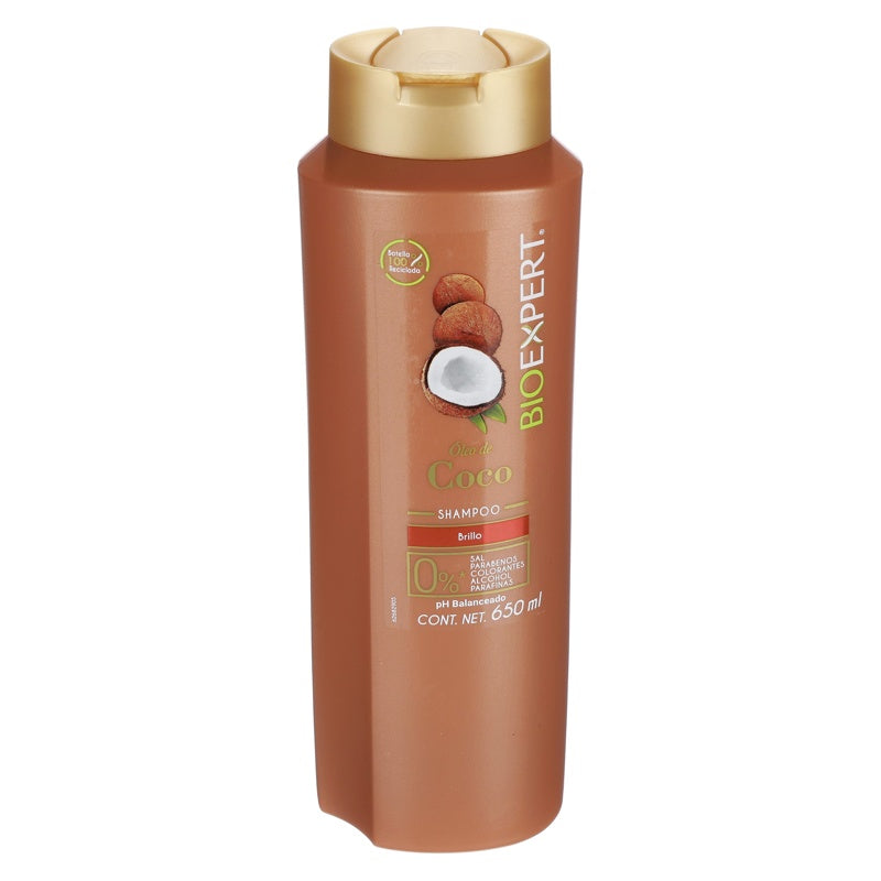 Shampoo Bioexpert Brillo 650 Ml perfil 3