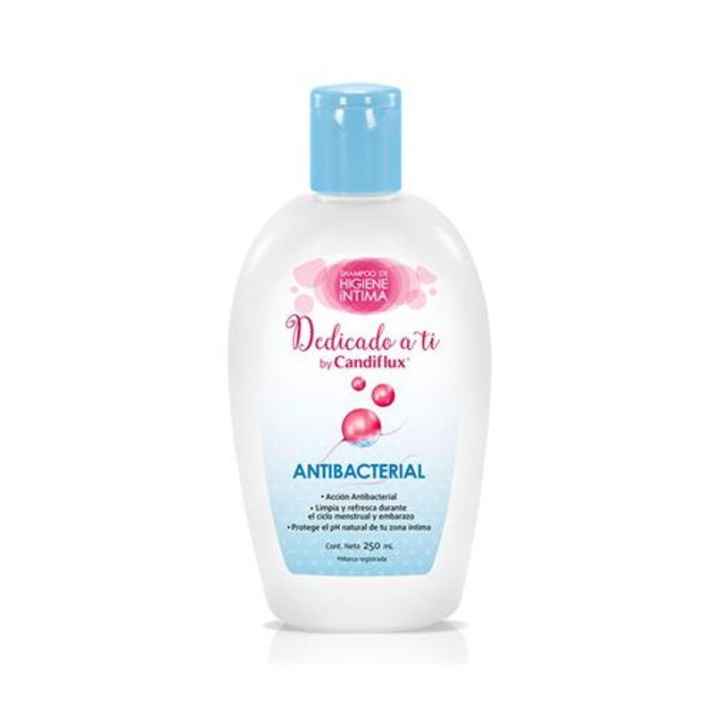 Shampoo Candiflux Int Antibacterial Tapa 250 Ml