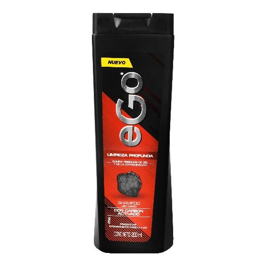 Shampoo Ego Limpiador Profund Carbon 200 Ml 7506306218987