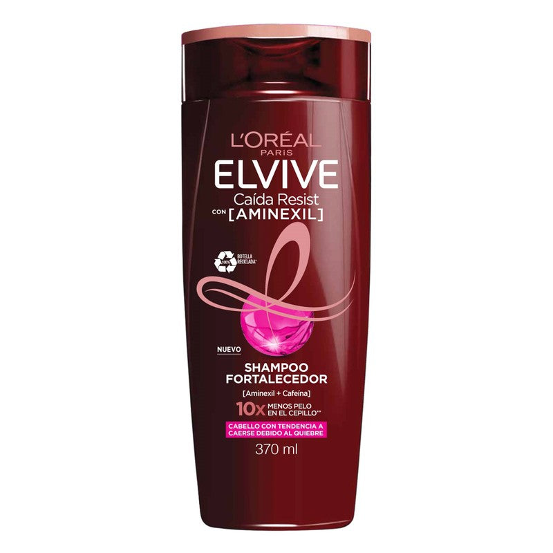 Shampoo Elvive Caída Resist X3 Cabello Debil 370 Ml 7509552889543
