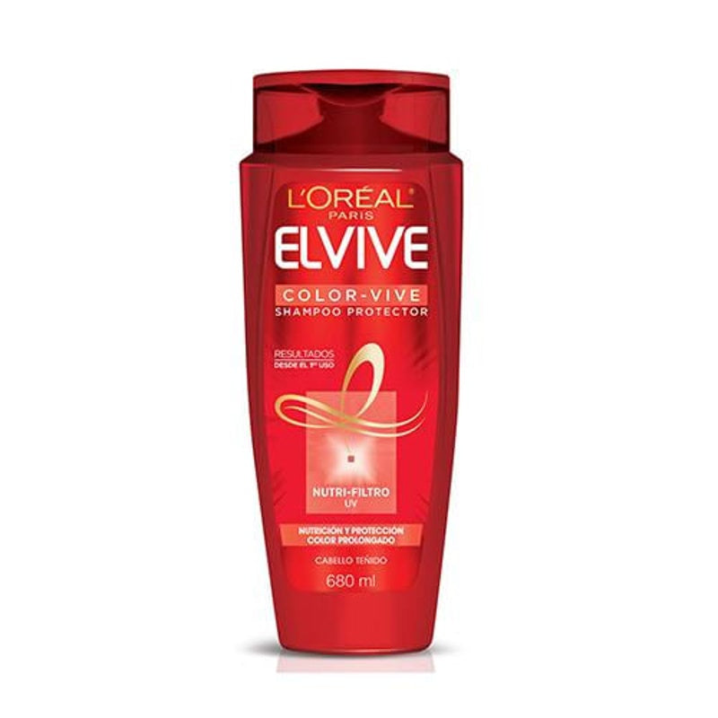 Shampoo Elvive Color Vive Uv 680 Ml