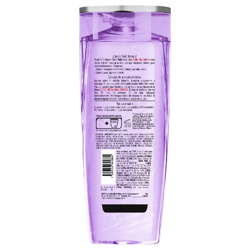 Shampoo Elvive Hidra Hialuronico 370 Ml