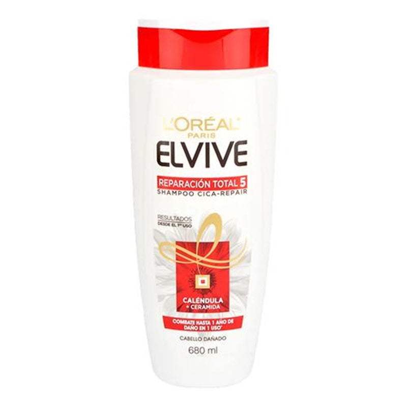 Shampoo Elvive Reparacion Total 5 Calendula 680 Ml