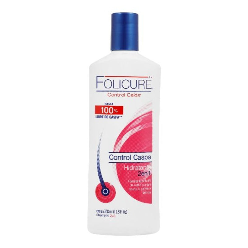 Shampoo Folicure Control Caspa Hidratante 350 Ml 7506306213043