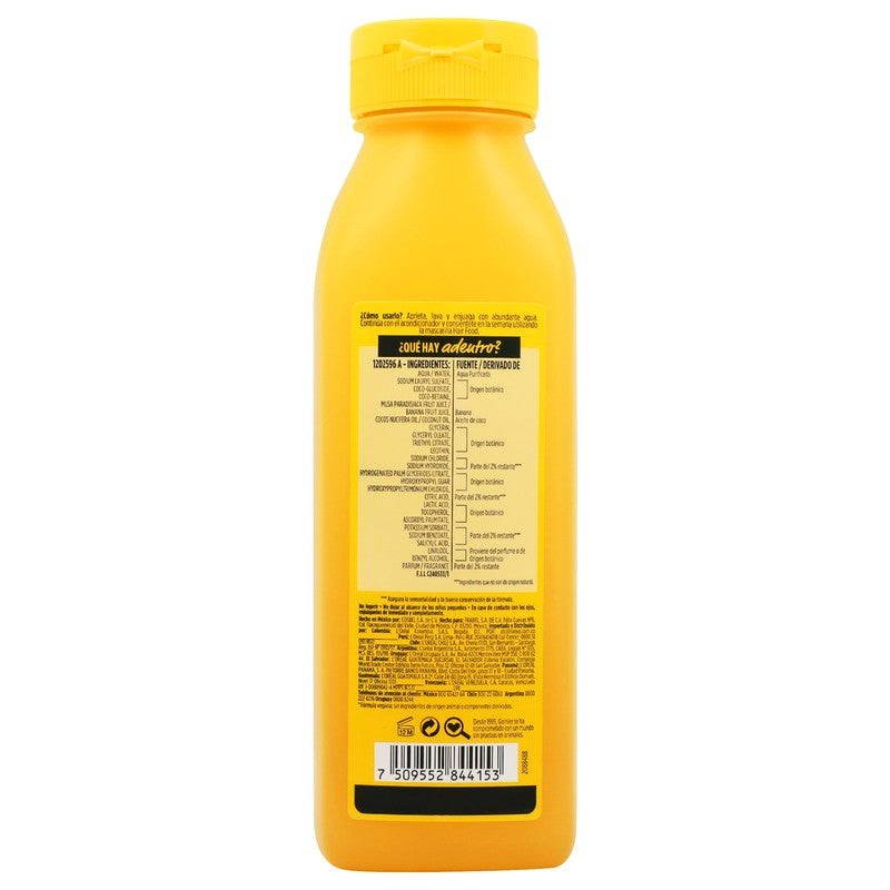 Shampoo Fructis Hair Banana 300 Ml 7509552844153 4