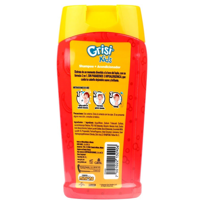 Shampoo Grisi Kids Minions 2En1 300 Ml perfil 4