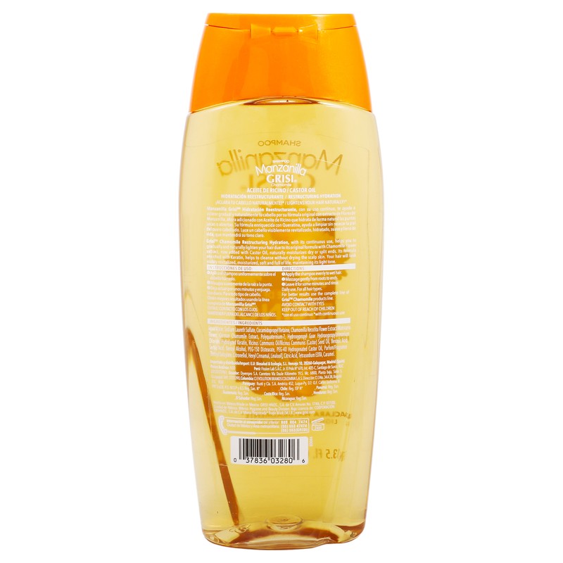 Shampoo Grisi Manzanilla Argan 400 Ml 37836032806 7