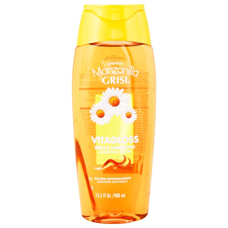 Shampoo Grisi Manzanilla Vitagloss 400 Ml 37836084713