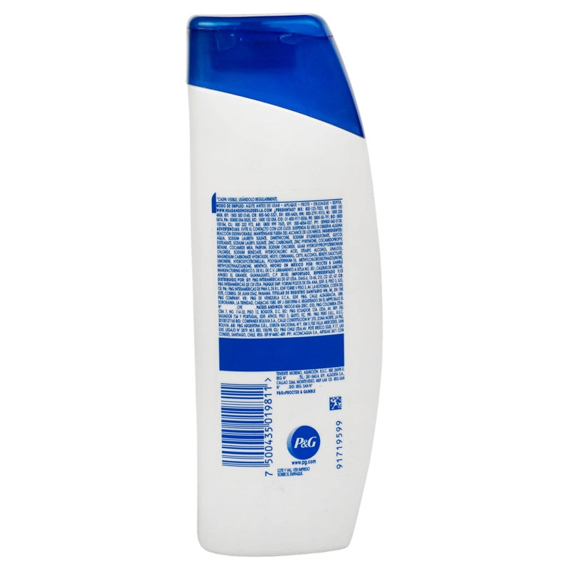 Shampoo Head & Shoulders 2-1 Suave Manej 180 Ml 7500435019811 perfil 7