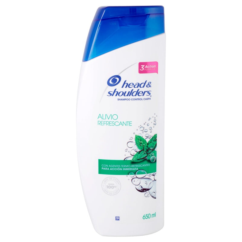 Shampoo Head & Shoulders Alivio Refrescante 650 Ml