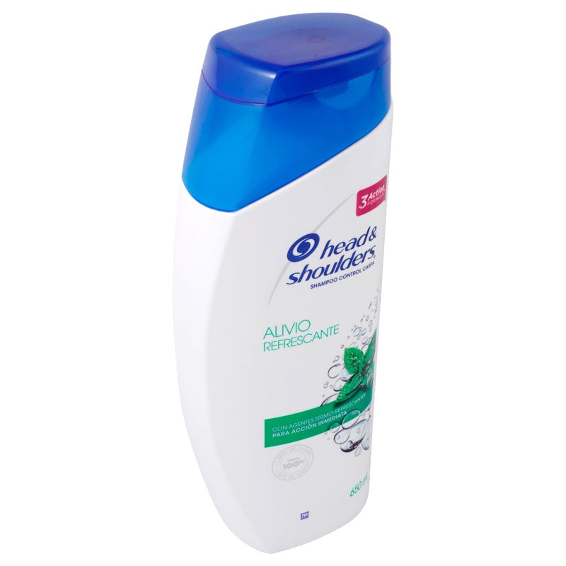 Shampoo Head & Shoulders Alivio Refrescante 650 Ml perfil 2