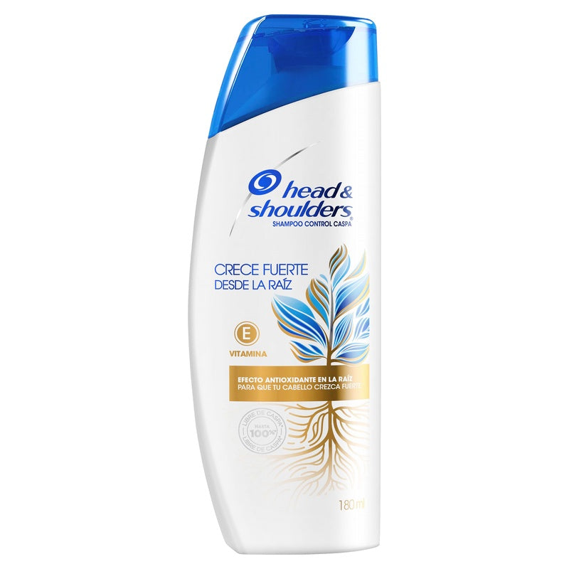 Shampoo Head & Shoulders Crece Fuerte Raiz 180 Ml 7500435159241