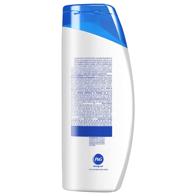 Shampoo Head & Shoulders Crece Fuerte Raiz 650 Ml perfil 2