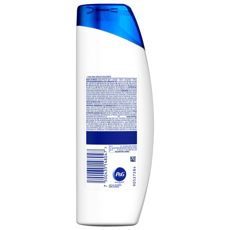 Shampoo Head & Shoulders Dermo Sensitive 180 Ml 7500435148047 perfil 2
