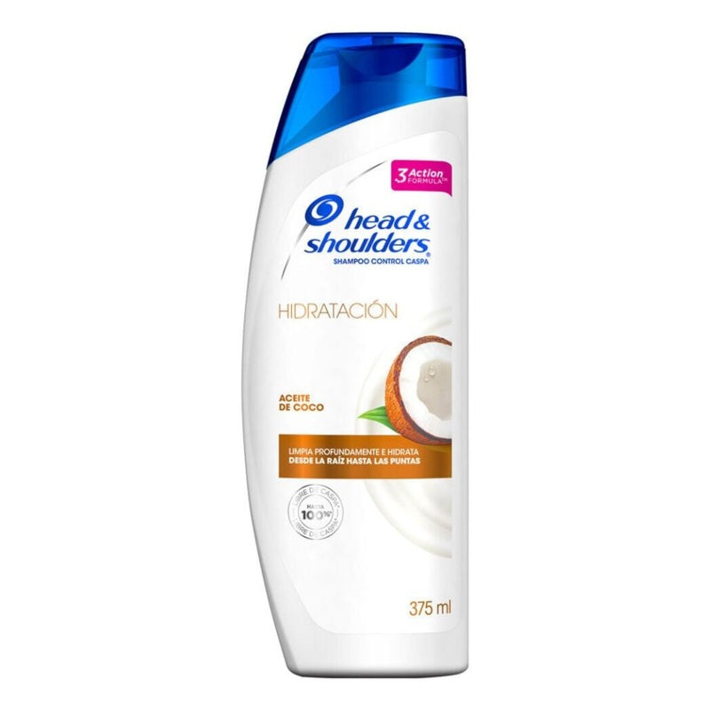 Shampoo Head & Shoulders Hidratacion Aceite Coco 375 Ml