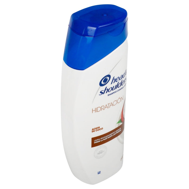 Shampoo Head & Shoulders Hidratacion Aceite Coco 650 Ml 7500435161602 perfil 2