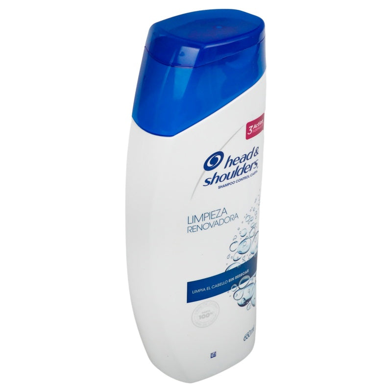Shampoo Head & Shoulders Limpiador Renov 650 Ml 7500435162265 perfil 2