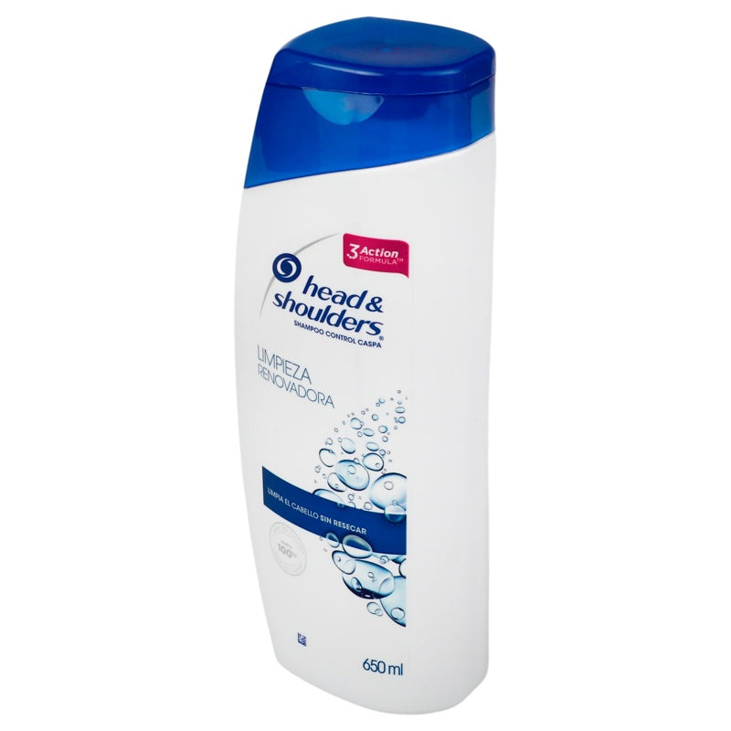 Shampoo Head & Shoulders Limpiador Renov 650 Ml 7500435162265 perfil 4