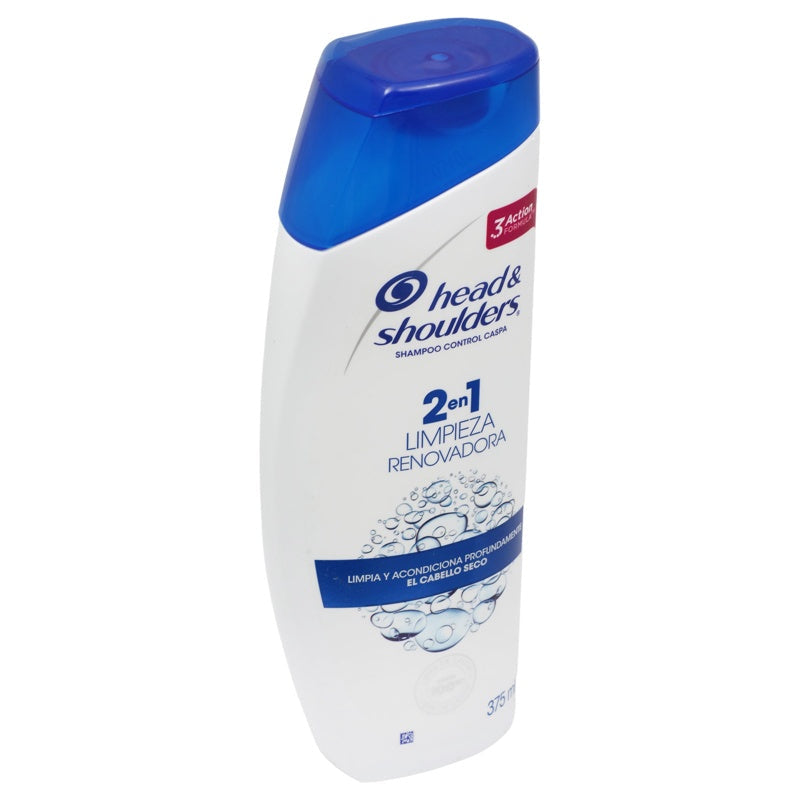 Shampoo Head Shoulders Limpieza Renovadora 2En1 375 Ml perfil 3