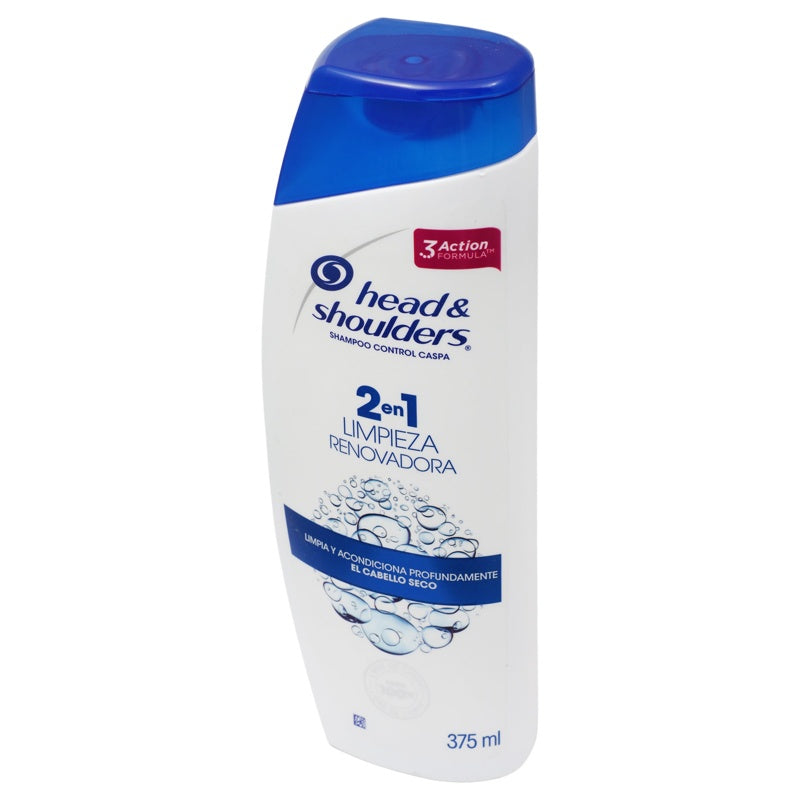 Shampoo Head Shoulders Limpieza Renovadora 2En1 375 Ml perfil 4