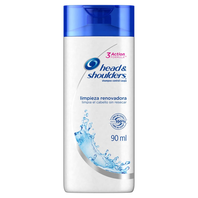 Shampoo Head & Shoulders Limpieza Renovadora 90 Ml
