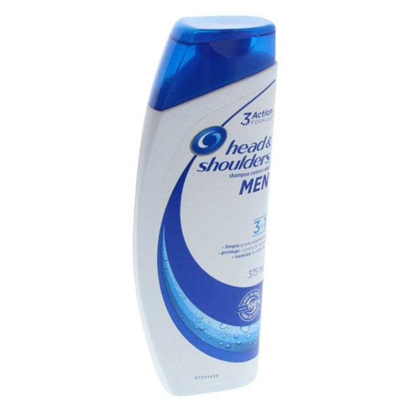 Shampoo Head & Shoulders Men 3En1 Control Caspa 375 Ml perfil 2