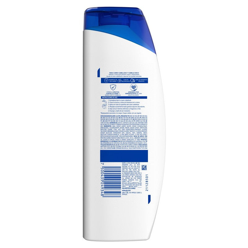 Shampoo Head  Shoulders Miel Resequedad 375 Ml 7500435249348 2