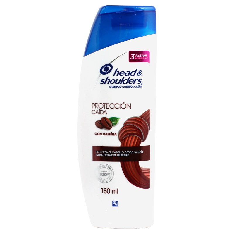 Shampoo Head  Shoulders Proteccion Caída 180 Ml 7500435019705 2