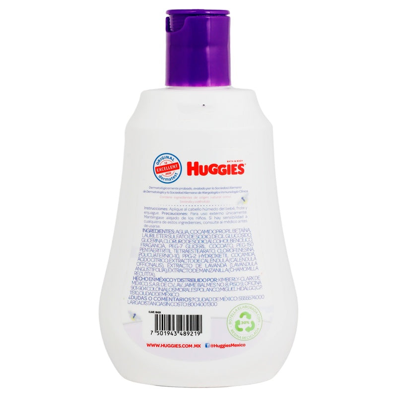 Shampoo Huggies Cuidado Relajante 250 Ml 9214 7501943489219 perfil 2