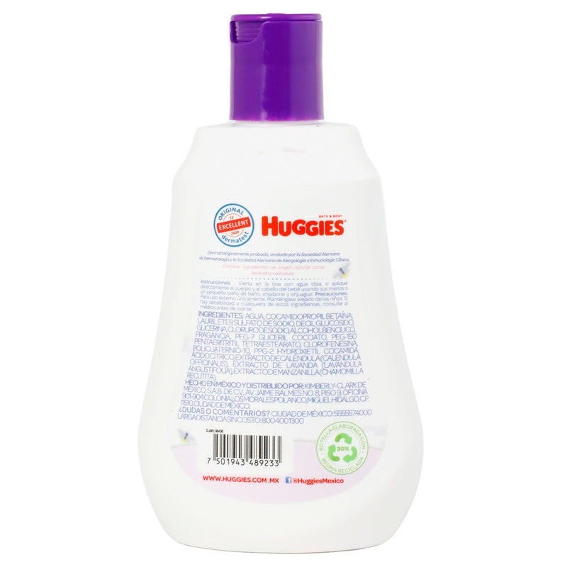 Shampoo Huggies S-Lavanda 2En1 250 Ml 7501943489233 perfil 5