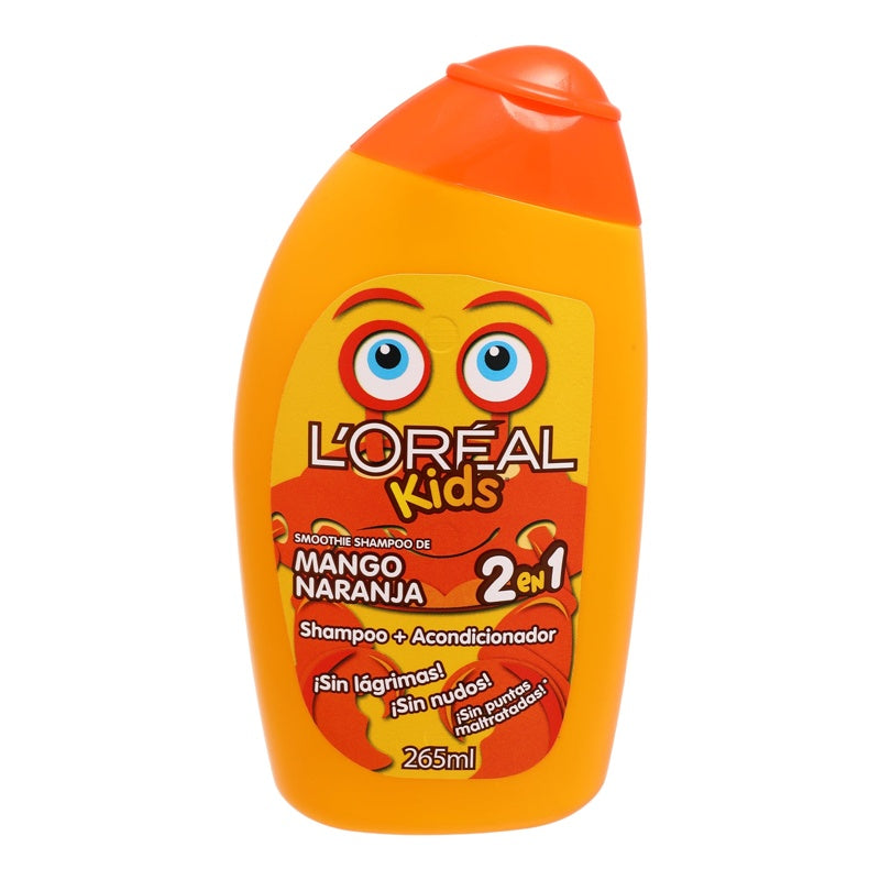 Shampoo Loreal Kids 2En1 Mango Naranja 265 Ml