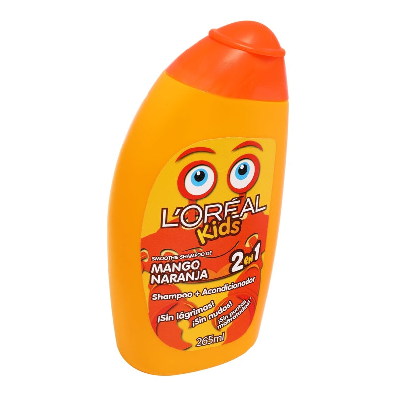 Shampoo Loreal Kids 2En1 Mango Naranja 265 Ml perfil 2