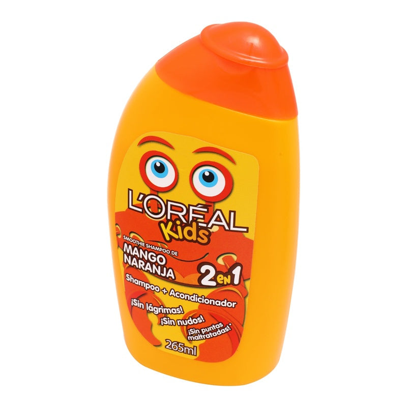 Shampoo Loreal Kids 2En1 Mango Naranja 265 Ml perfil 3