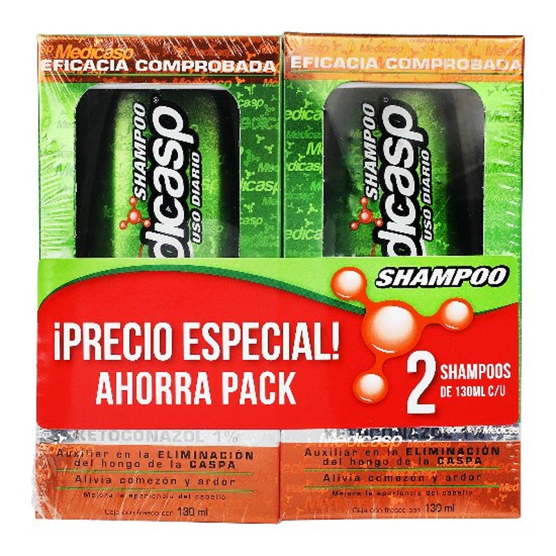 Shampoo Medicasp Duo Frasco 130 Ml