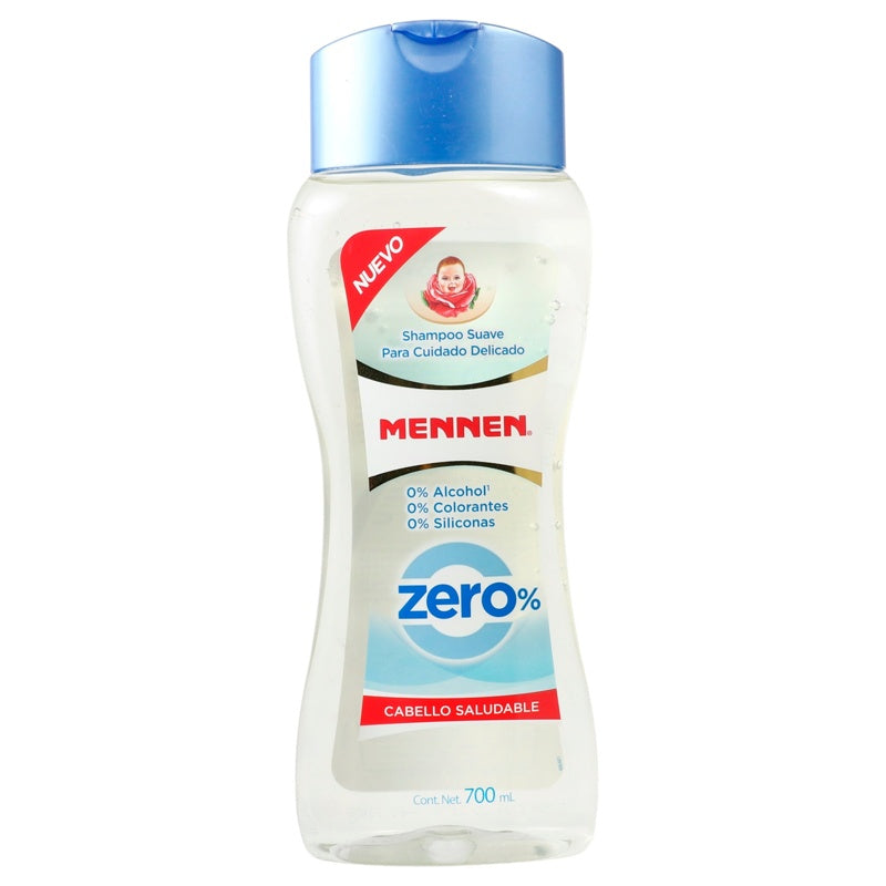 Shampoo Mennen Zero Cabello Saludable 700 Ml
