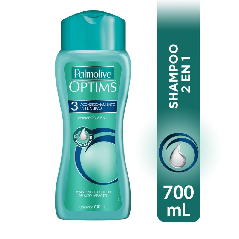 Shampoo Palmolive Optims Int 2En1 700 Ml