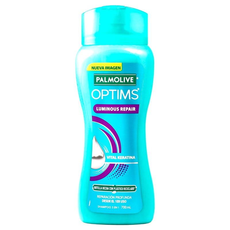Shampoo Palmolive Optims Luminou Repa 700 Ml
