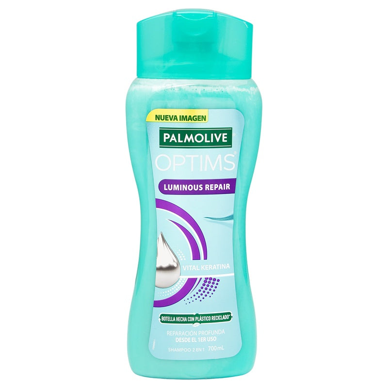 Shampoo Palmolive Optims Luminou Repa 700 Ml perfil 2