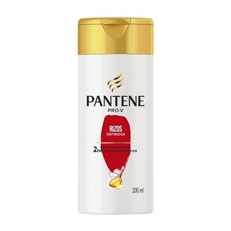 Shampoo Pantene 2 En 1 Rizos Definidos 100 Ml 7506309873701