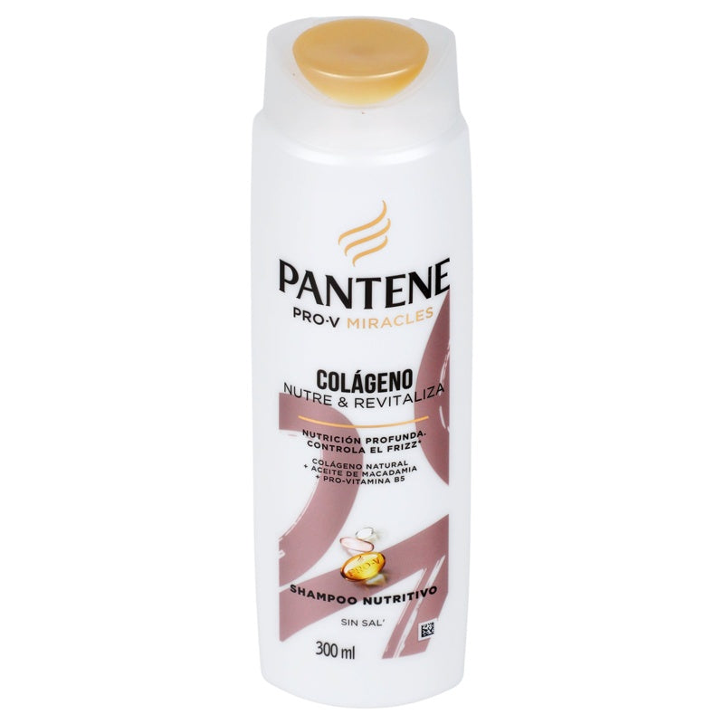 Shampoo Pantene Colageno Nutr-Revi 300 Ml 7500435191425 perfil 3